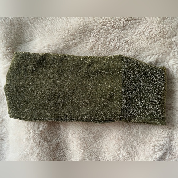 2/$20 ✨NWT Aerie Headbands Sparkly Olive Green and Red Orange Set of 2 - Picture 7 of 8